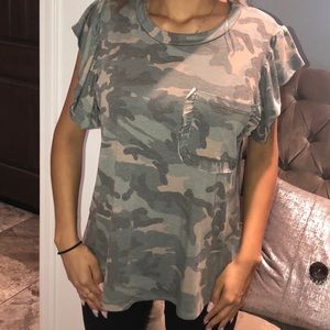 Camouflage top